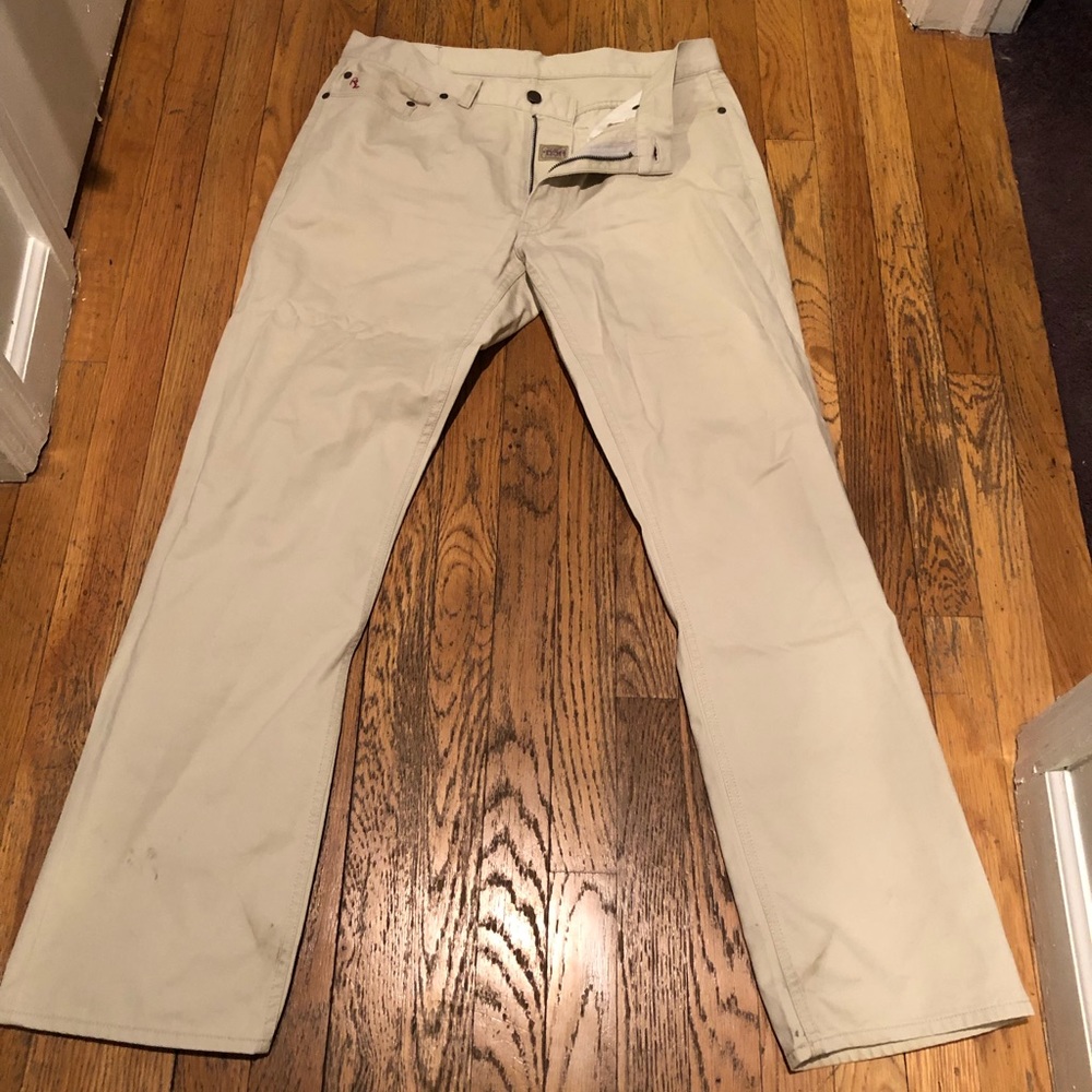 Men’s polo Ralph Lauren khaki pants